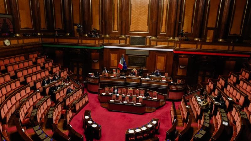 SENATO, AULA, QUESTION TIME CON IL MINISTRO DEI TRASPORTI SALVINI E LE MINISTRE DEL LAVORO CALDERONE DELL'UNIVERSITA' BERNINI