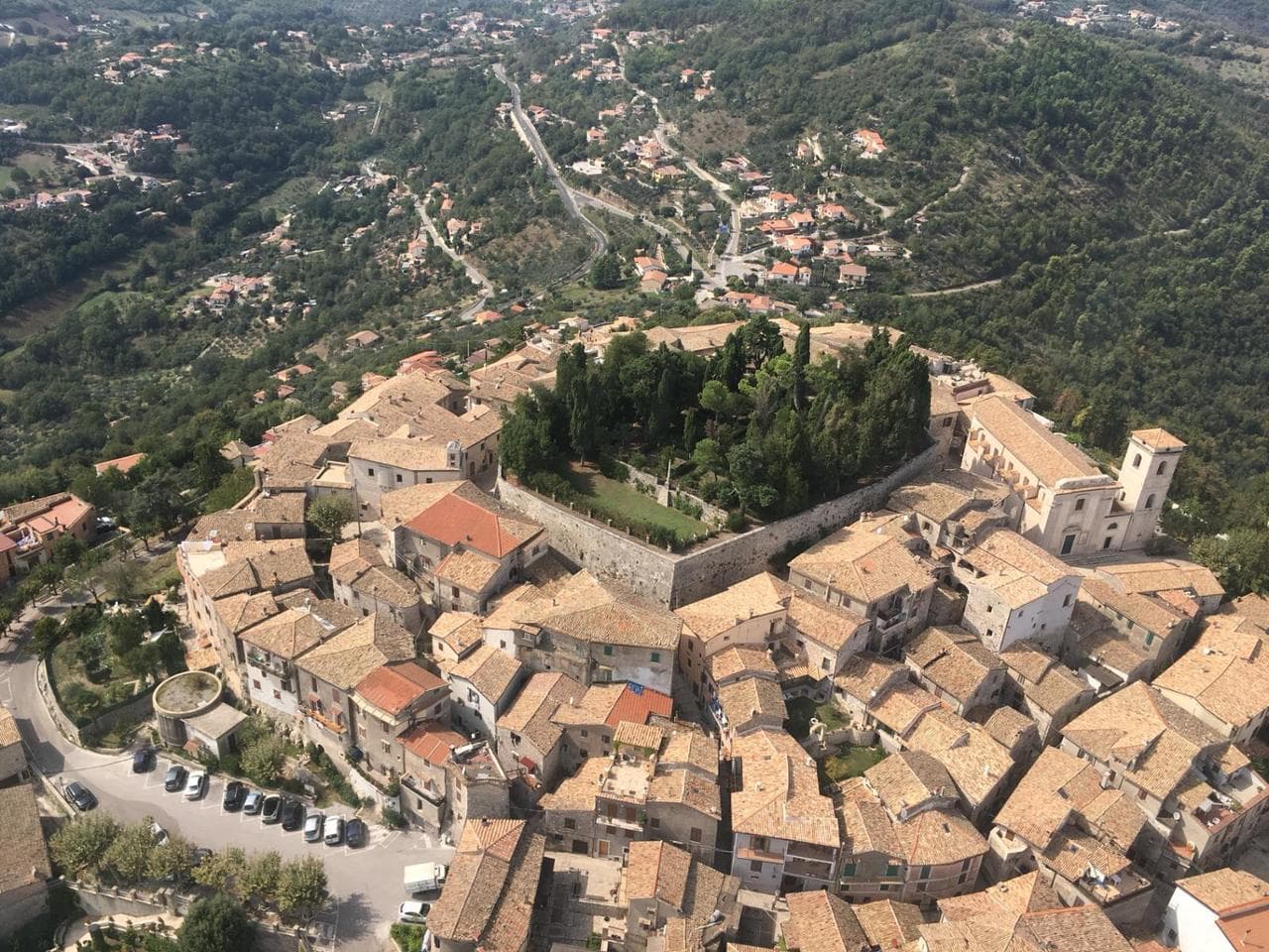 Castello di Fumone, Lazio