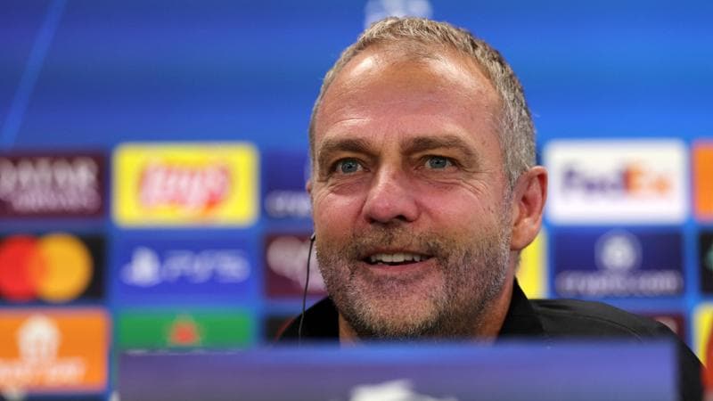Hans Flick in conferenza stampa