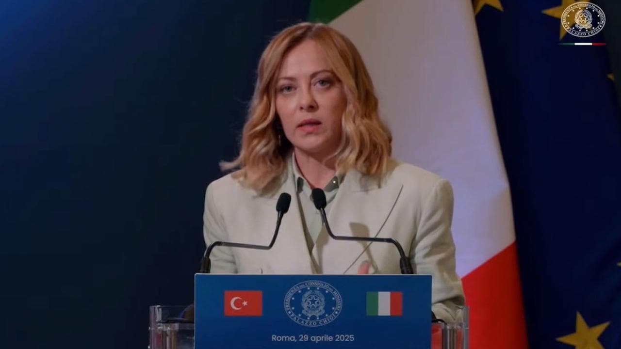 Meloni riceve Erdogan: "Sull'Ucraina prendiamo atto della tregua di Mosca ma ci vuole altro"
