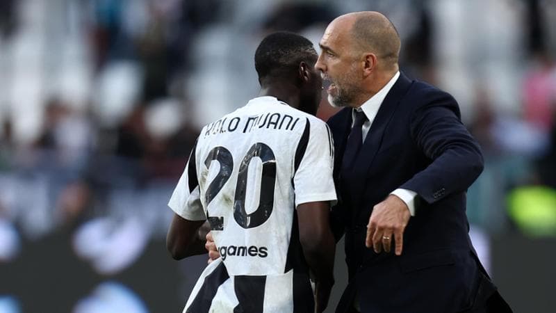 Tudor con Kolo Muani