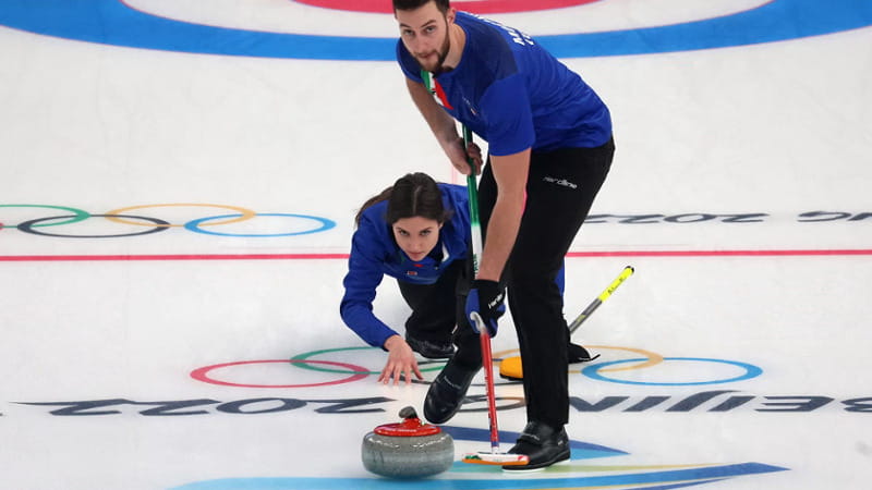 Stefania Constantini e Amos Mosaner alle Olimpiadi di Pechino