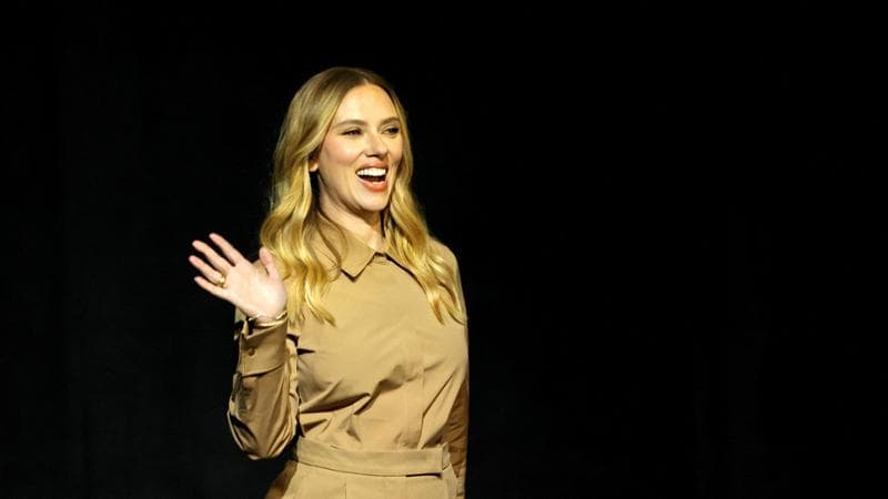Scarlett Johansson&nbsp;durante la presentazione del film Jurassic World Rebirth
