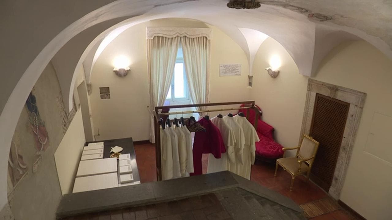 La Stanza delle lacrime pronta ad accogliere il nuovo Papa
