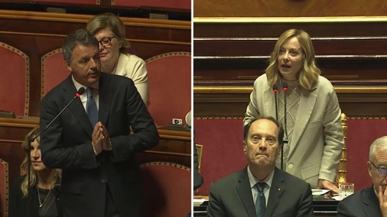 Senato, Meloni a Renzi: "Dimissioni? Non farò niente che abbia già fatto lei"