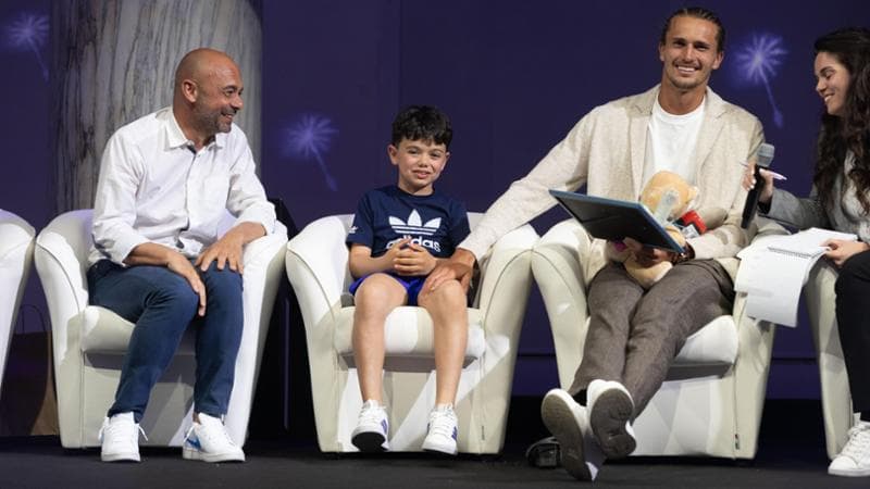 L'evento di Medtronic a cui ha preso parte il tennista Zverev