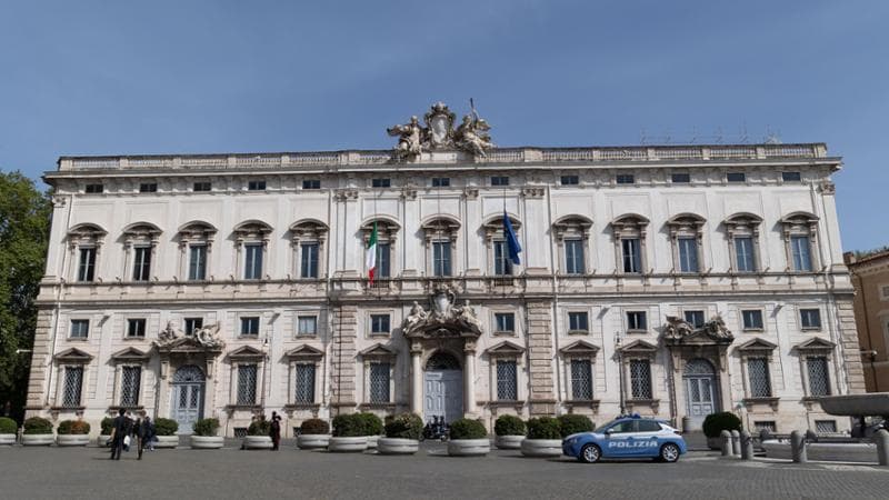 Il Palazzo della Consulta, sede della Corte Costituzionale