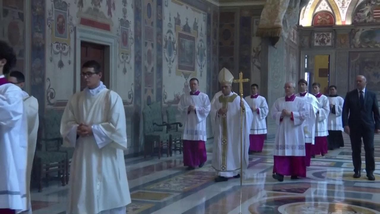 Papa Leone XIV torna nella cappella Sistina per celebrare la Messa