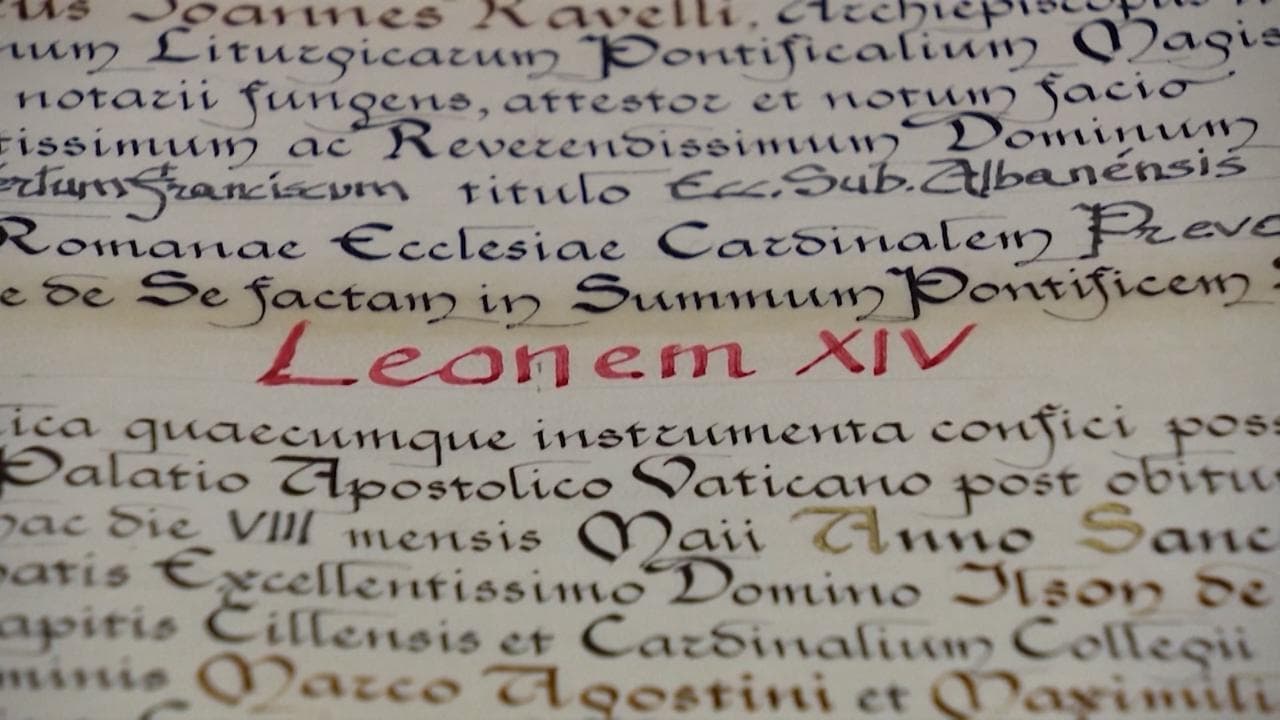 Papa Leone XIV: pubblicato il verbale di accettazione a "Romano Pontefice"