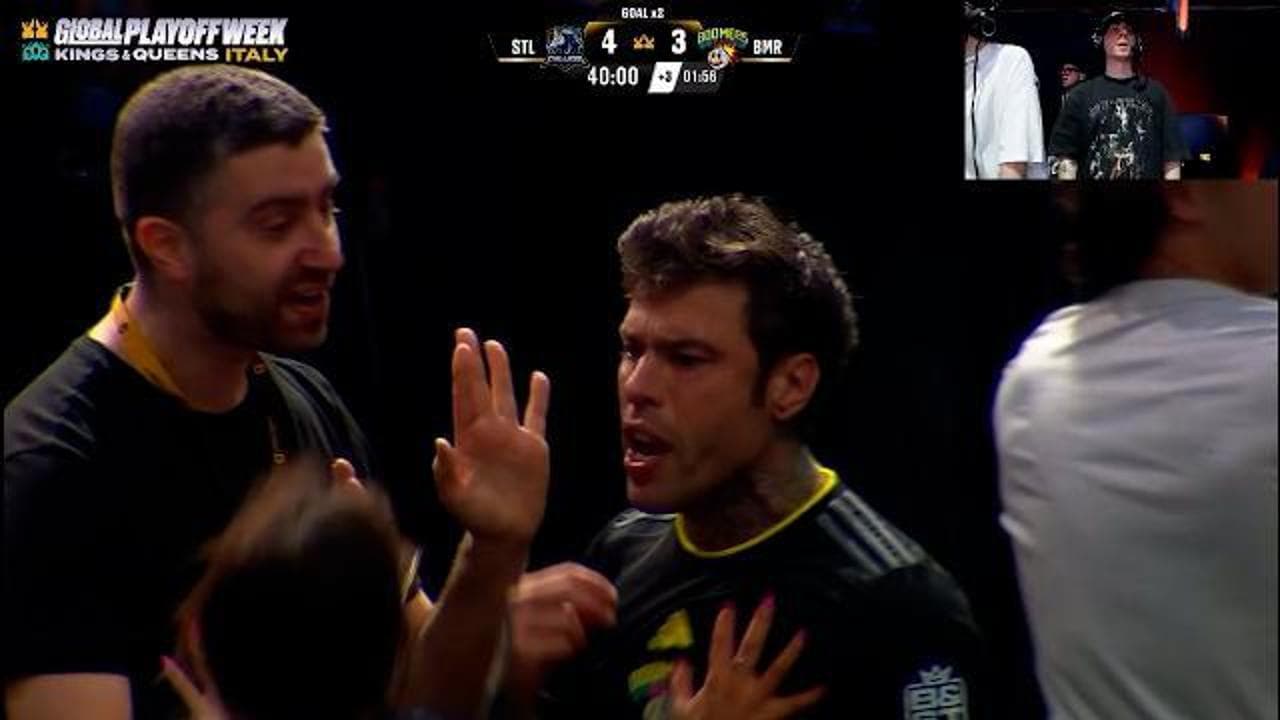 Kings League, rissa in campo tra Fedez e Blur: poi la spiegazione del rapper sui social