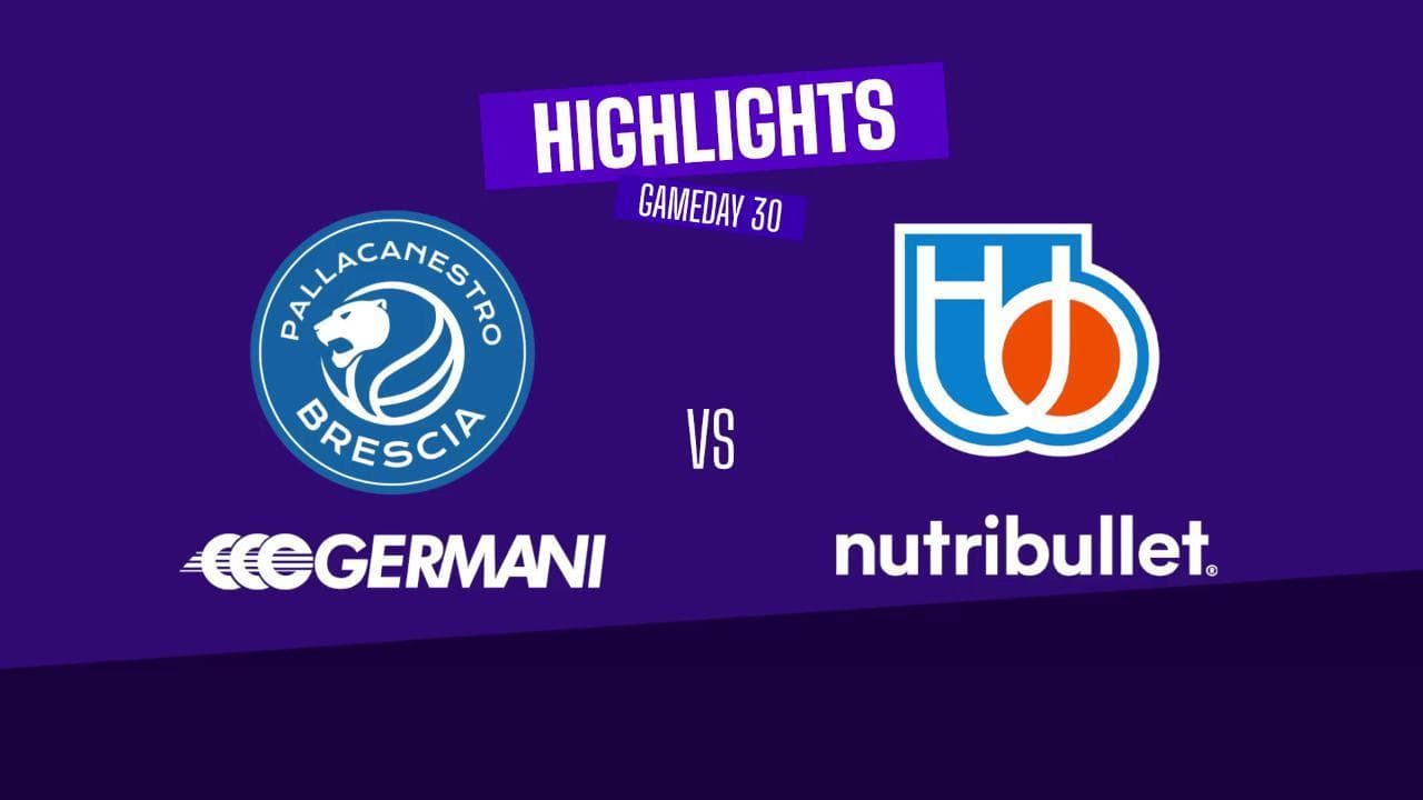 Basket serie A, gli highlights di Brescia-Treviso