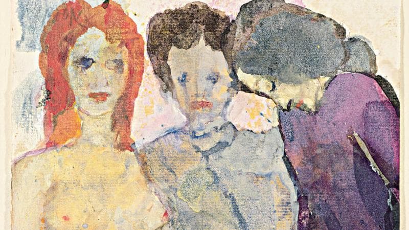 Emil Nolde, Tre donne

