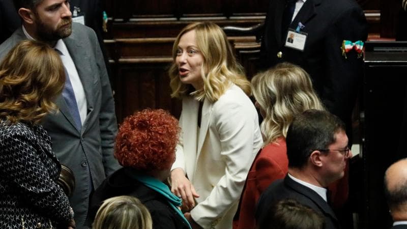 La presidente del Consiglio Giorgia Meloni
