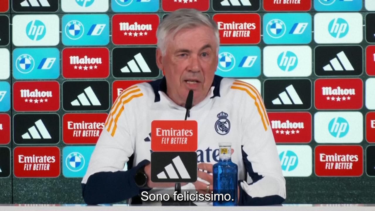Ancelotti al Brasile: "Sono felicissimo, ma ora voglio solo ringraziare il Real Madrid"