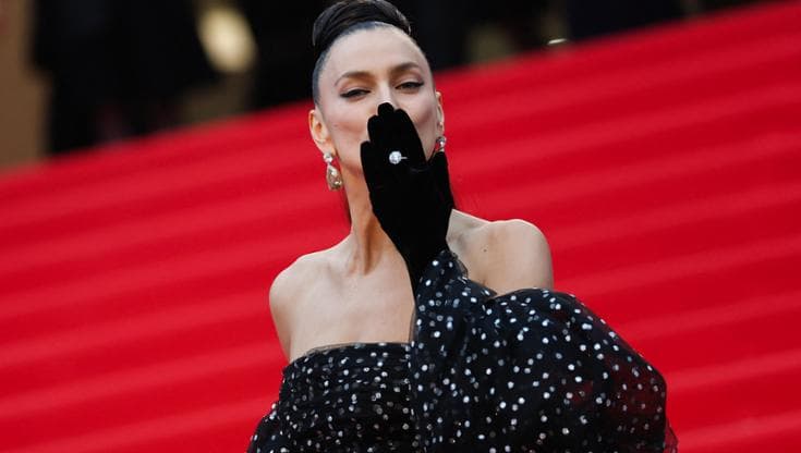 La modella Irina Shayk