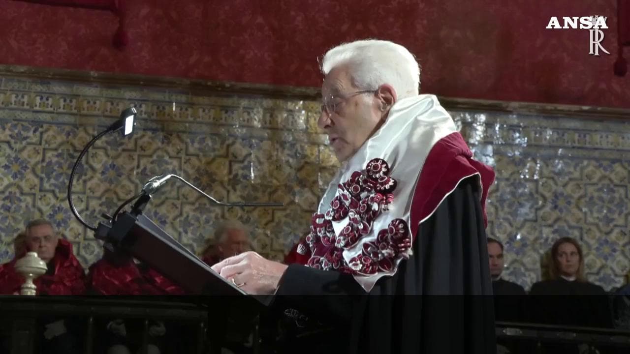 Mattarella: "I valori che hanno forgiato l'identità europea non ammettono compromessi morali"