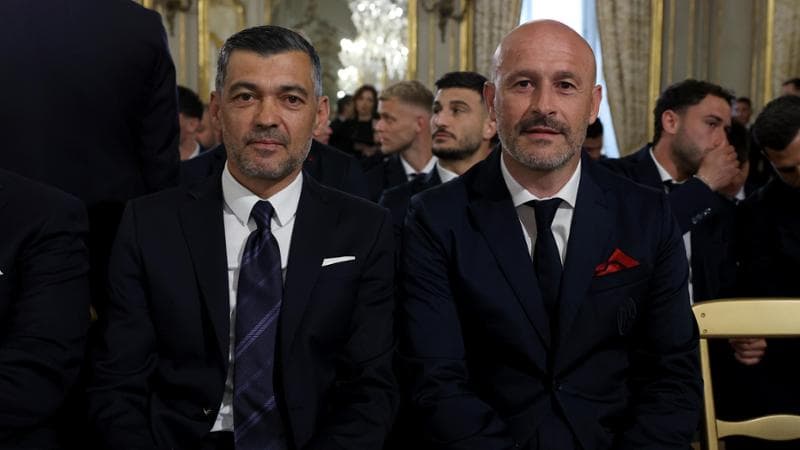 Sergio Conceicao e Vincenzo Italiano