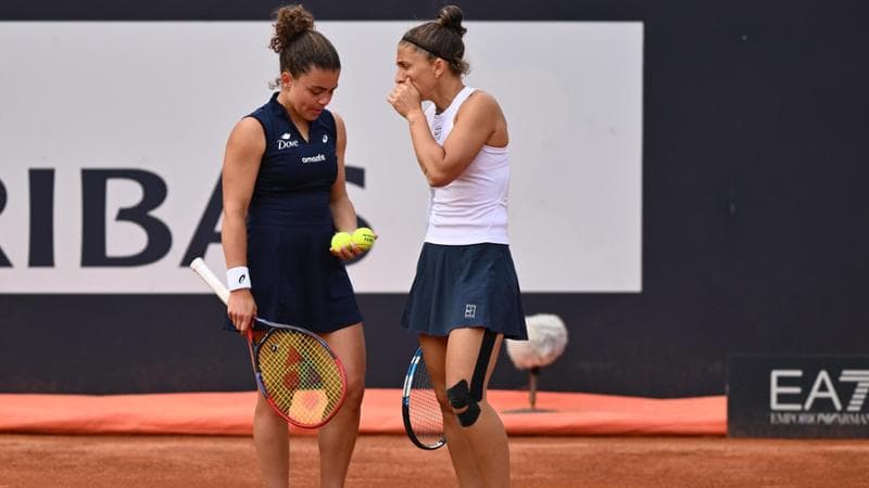 Jasmine Paolini e Sara Errani