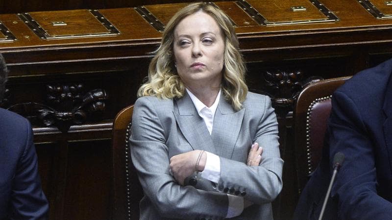 La presidente del Consiglio, Giorgia Meloni