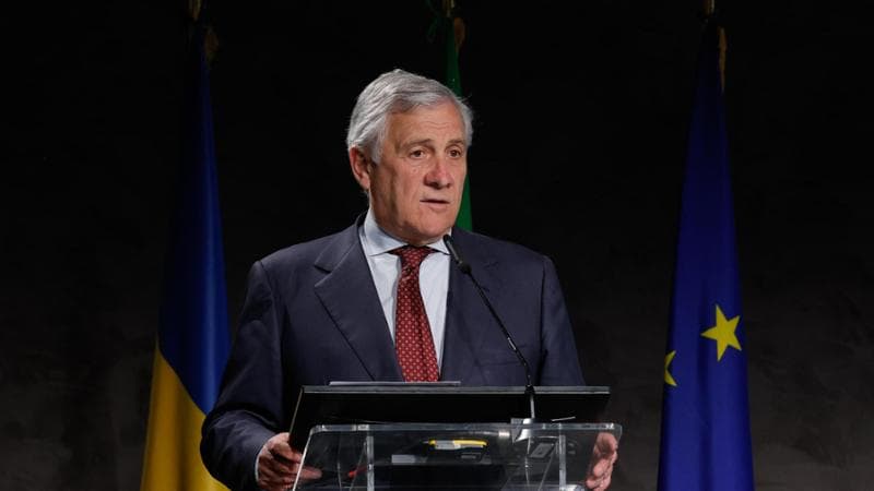 Il ministro degli Esteri, Antonio Tajani
