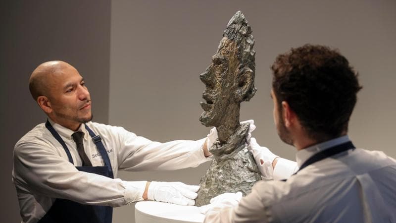 La "Grande testa di Diego" di Alberto Giacometti
