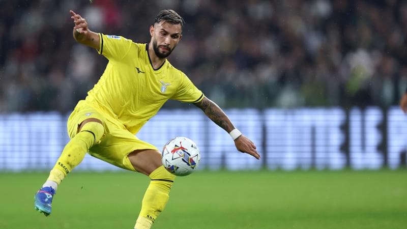 Castellanos in azione con la maglia della Lazio
