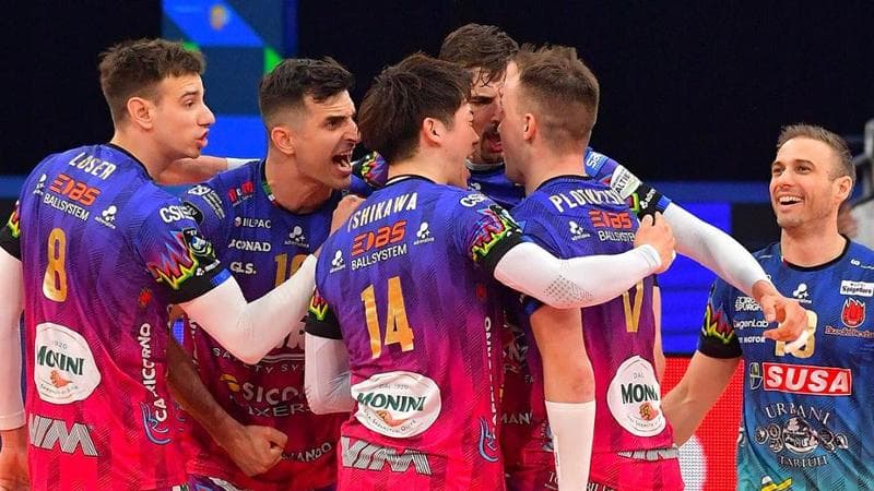 La festa di Perugia: è in finale di Champions