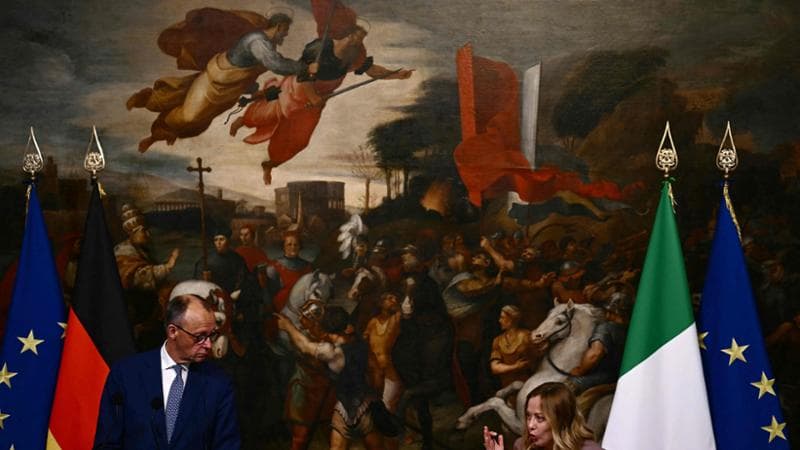 Meloni vede Merz, stoccata a Macron: "No a personalismi che minano l'unità dell'Occidente”