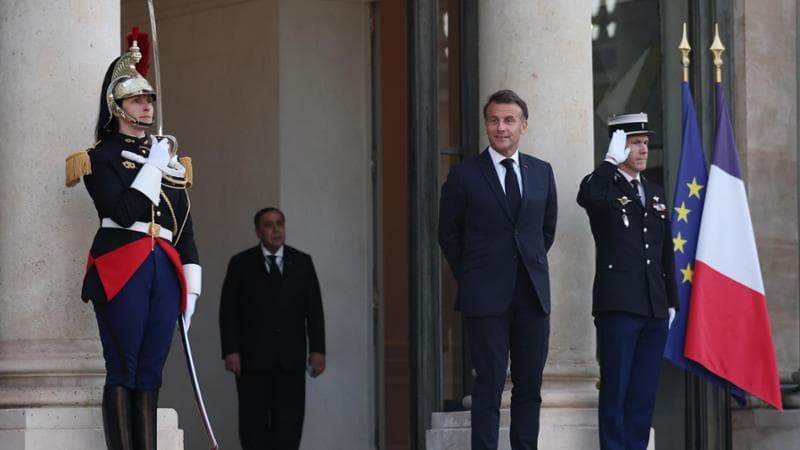 Il presidente francese, Emmanuel Macron
