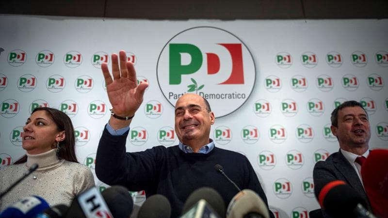 Nicola Zingaretti, capodelegazione Pd al Parlamento europeo
