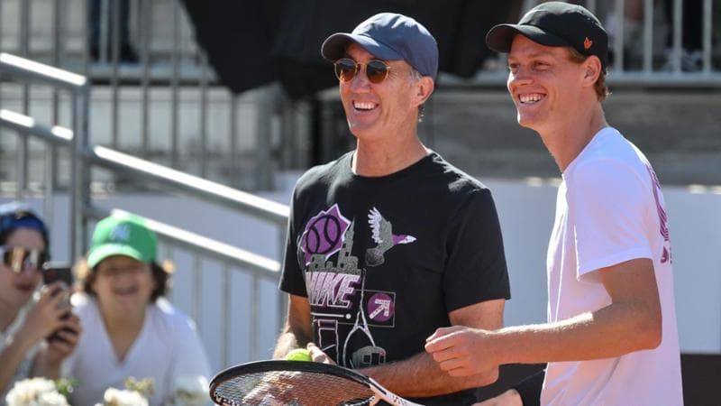 Darren Cahill e Jannik Sinner