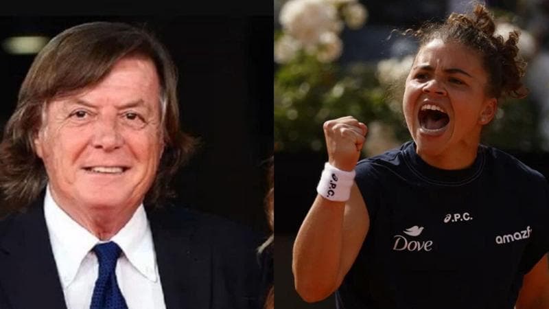 Adriano Panatta e Jasmine Paolini
