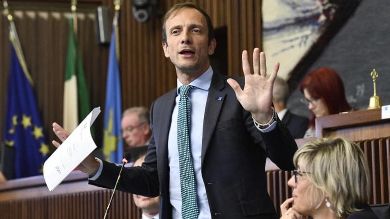 Il governatore del Friuli Venezia Giulia Massimiliano Fedriga
