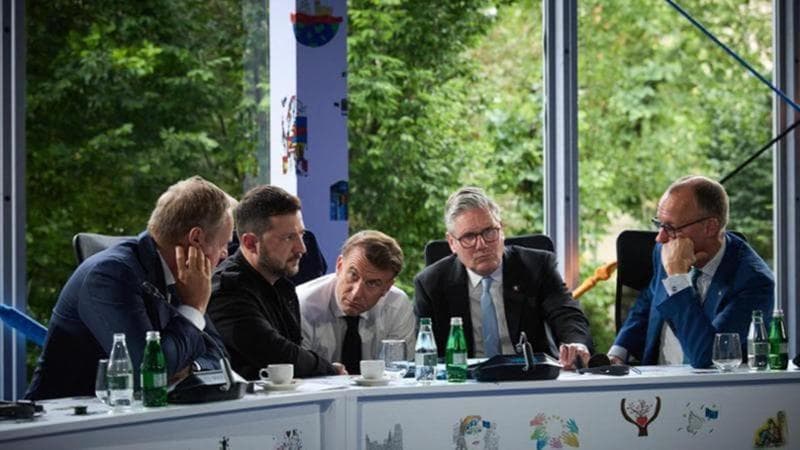 Ucraina, alla call dei volenterosi con Trump ha partecipato anche Meloni: “Duri con Putin”