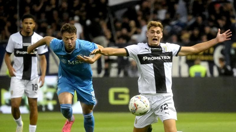 Una fase della gara del Tardini