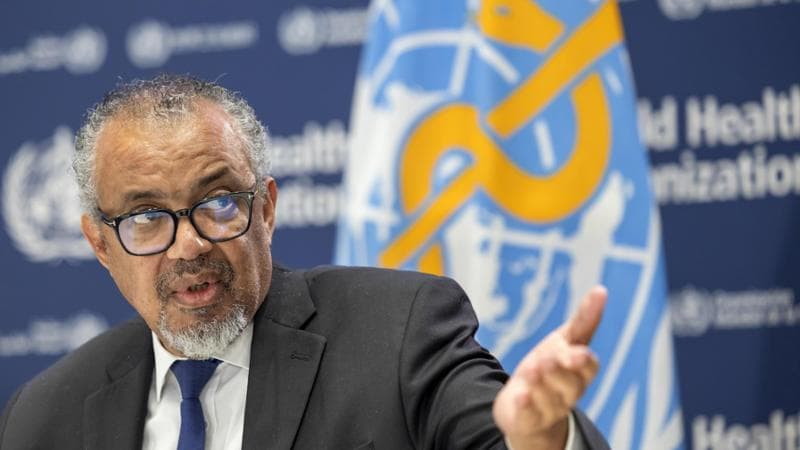 Il direttore generale dell'Oms Tedros Adhanom Ghebreyesus