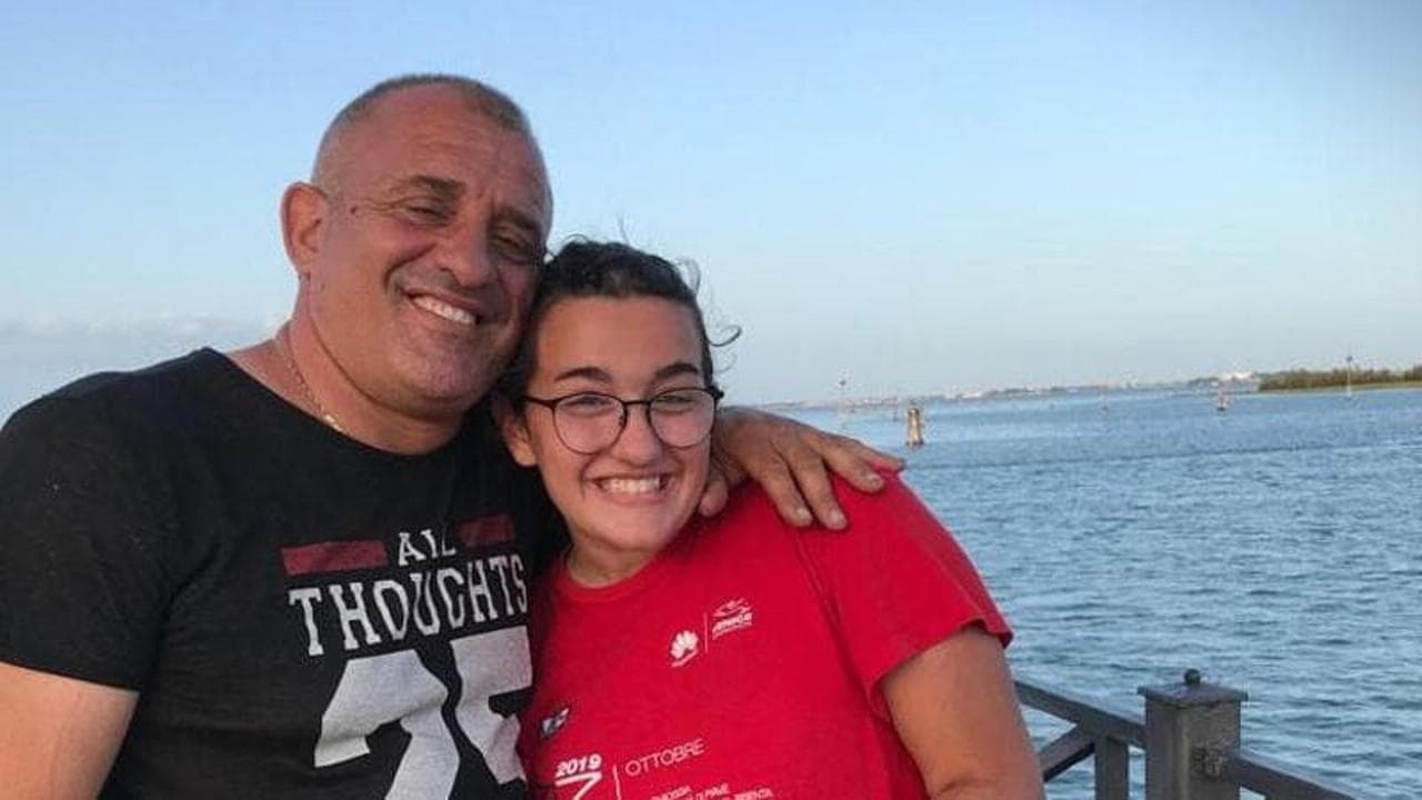 Anna Chiti con il padre