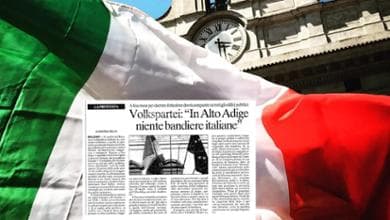Quando l’Alto Adige diceva no al tricolore per decreto