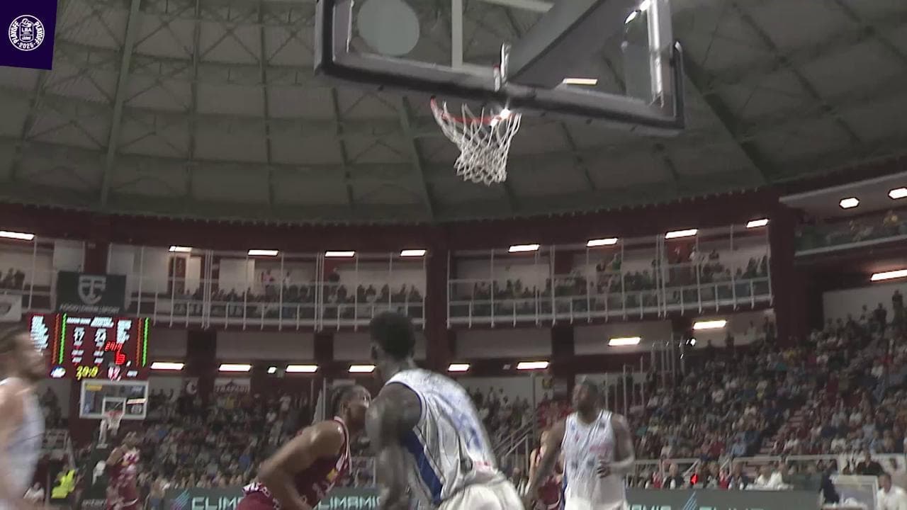 Basket serie A, gli highlights di Trapani vs Reggio Emilia