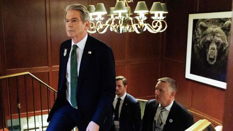 Il Segretario al tesoro Usa, Scott Bessent, al G7 in Canada