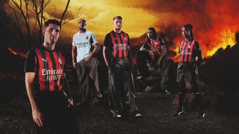 La nuova maglia indossata dai giocatori
