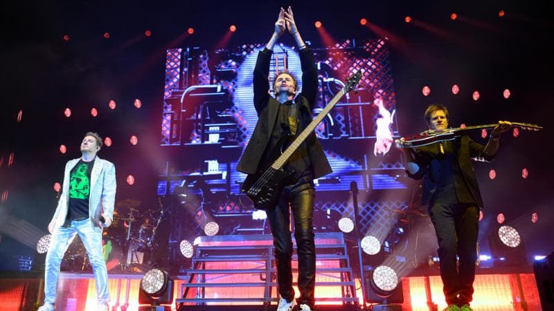 John Taylor e dietro Simon Le Bon (Getty images)