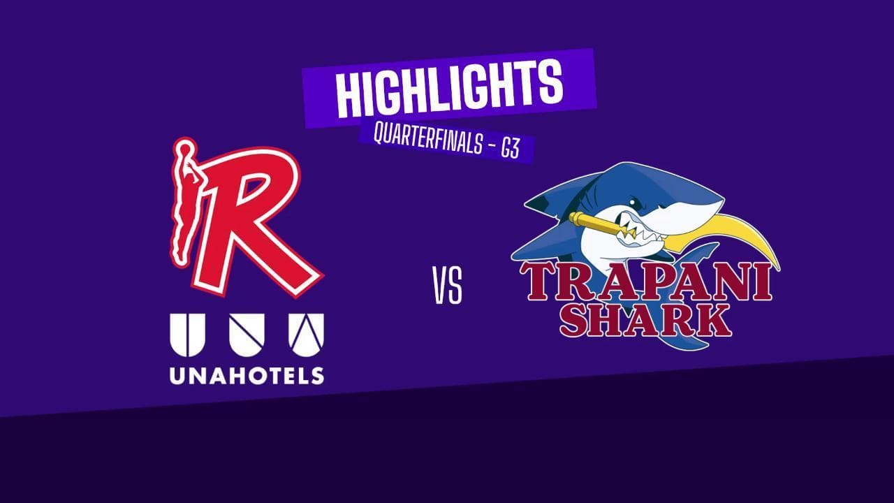 Basket serie A, gli highlights di Reggio Emilia-Trapani