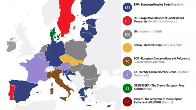 Elezioni europee, i risultati: avanzano le destre. In Italia FdI primo partito, bene il Pd
