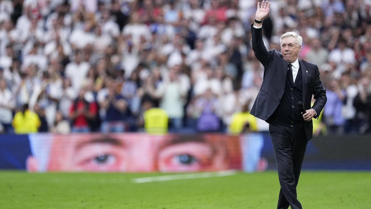 Carlo Ancelotti saluta il Real: il video dei trionfi e delle gioie con le "merengues"