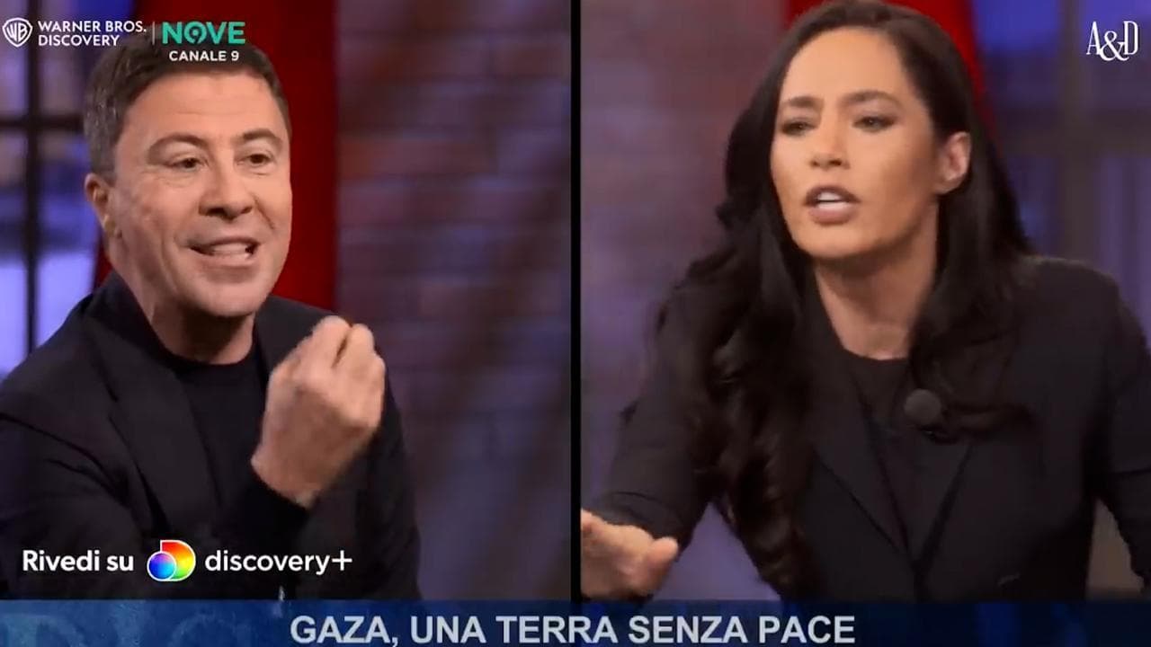 Lite in tv, Bocchino a Jebreal: "Profondamente antisemita". Lei: "Pazzo, ubriaco, vergogna umana"