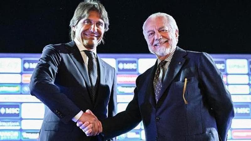 De Laurentiis, Conte e la partita del futuro