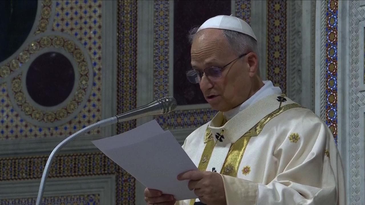 Papa Leone si insedia come Vescovo di Roma: "Vi offro quel poco che sono"