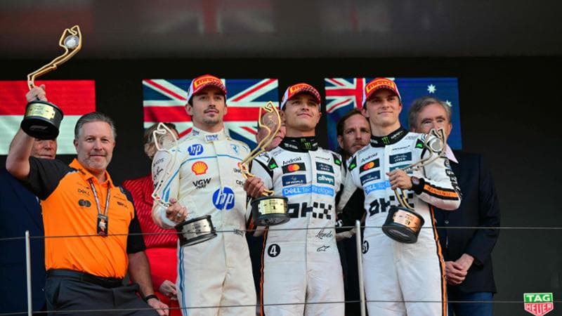 Il podio del Gp di Montecarlo

