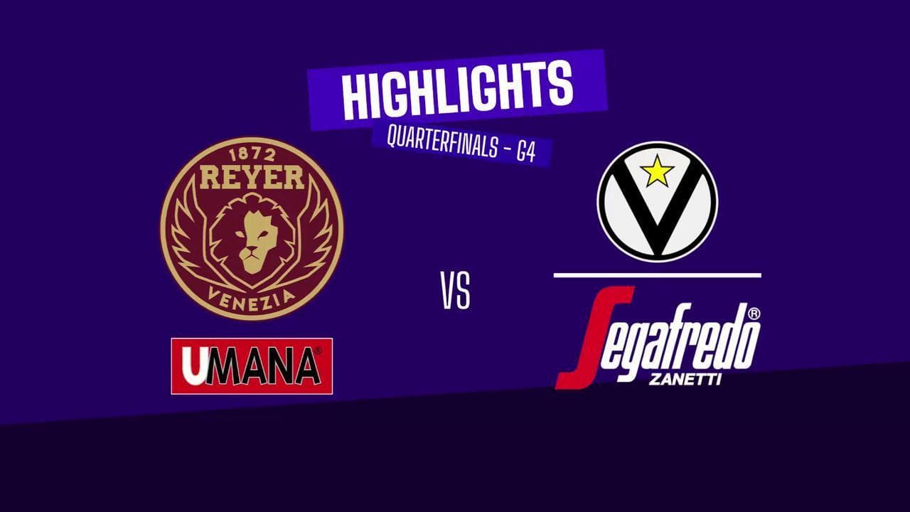 Basket serie A, gli highlights di Venezia-Bologna